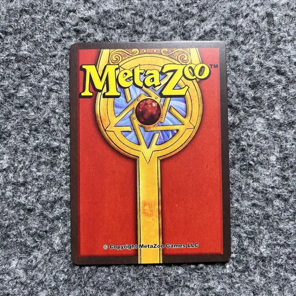 MetaZoo Jersey Devil to Arms Full Holo WPT Poker Kickstarter 4/12 2022 NM